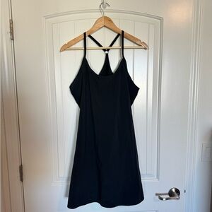 Outdoor Voices Black Exercise Pickleball Tennis Dress Size XL